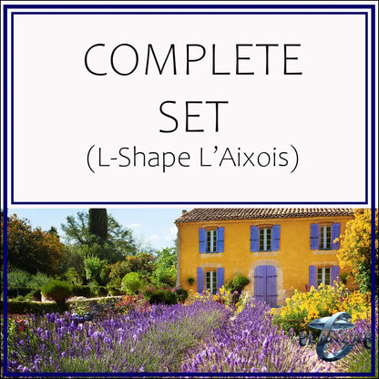 L Shape L’Aixois: COMPLETE SET (cover image sets design inspirational mood only: see full Product Description). Digital