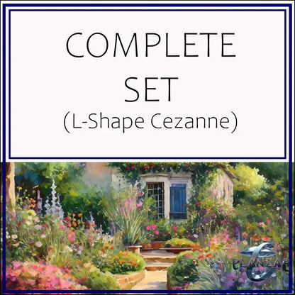 L Shape Le Cezanne: COMPLETE SET (cover image sets design inspirational mood only: see full Product Description).