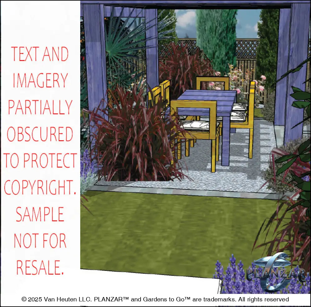 L shape Le Matisse: DESIGN OVERVIEW Digital Download Landscape Plans