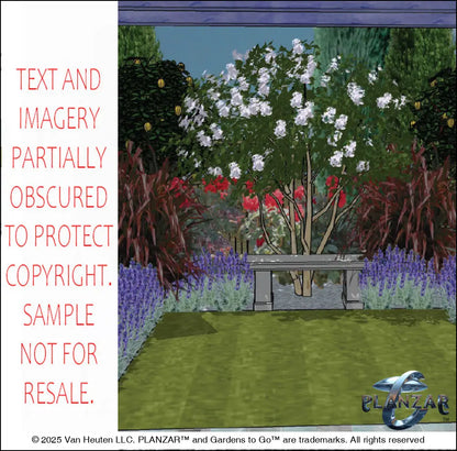 L shape Le Matisse: DESIGN OVERVIEW Digital Download Landscape Plans
