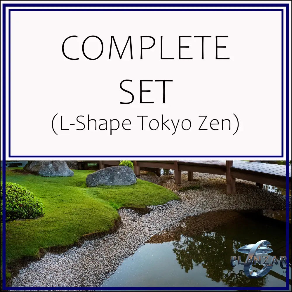 L Shape Tokyo Zen: COMPLETE SET (cover image sets design inspirational mood only: see full Product Description).