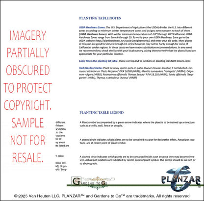 L shape Tokyo Zen: PLANT LIST + LAYOUT Digital Download Landscape Plans